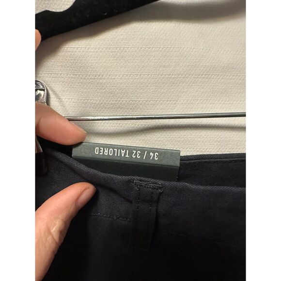 NWT Bonobos Mens The Original Chino Pants Washed Size 34x32 Jet Blues - Picture 4 of 6